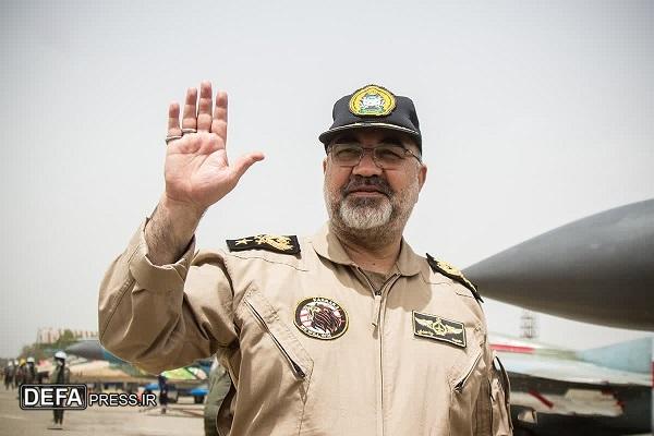 بازدید فرمانده نیروی هوایی ارتش از پایگاه هوایی شهید حبیبی زهام