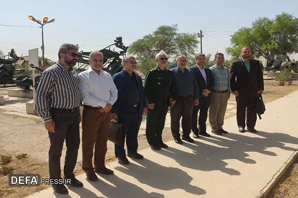 برگزاری جلسه هم اندیشی اساتید درس علوم و معارف دفاع مقدس خوزستان در آبادان