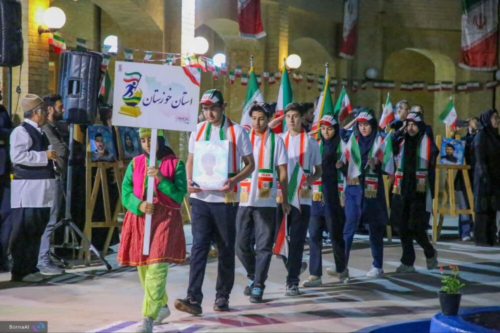 آیین افتتاحیه المپیاد ورزشی پرچم به میزبانی شهرستان خمین برگزار شد