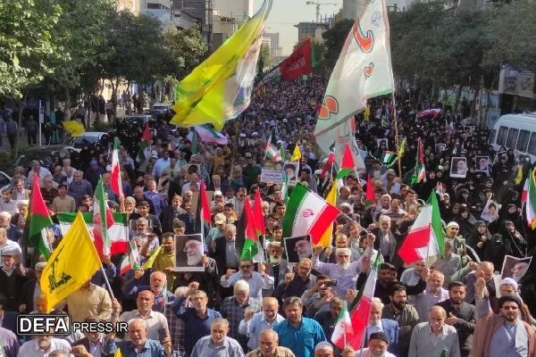 برگزاری راهپیمایی «بشارت نصر» در مشهد