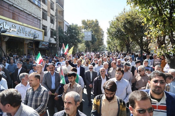 تصاویر/ برگزاری راهپیمایی «بشارت نصر» در همدان