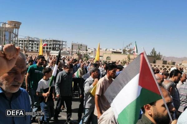 برگزاری راهپیمایی بشارت نصر در خراسان جنوبی