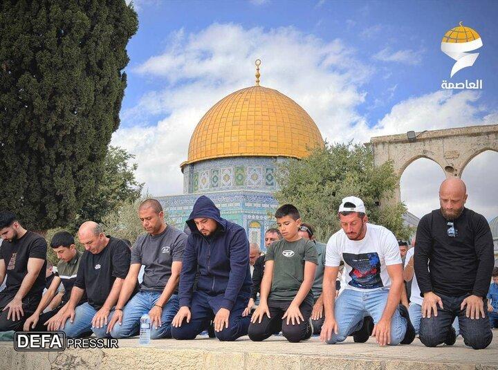نخستین نماز جمعه در غزه پس از آتش‌بس