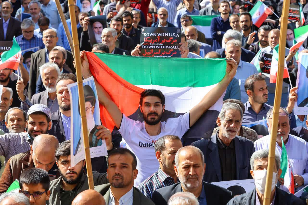 تصاویر/ راهپیمایی «بشارت نصر» در تبریز