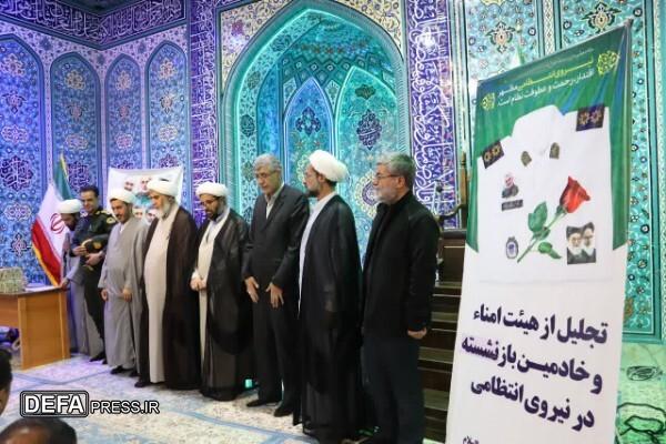خادمین پیشکسوت نیروی انتظامی خراسان‌شمالی بمناسبت هفته فراجا تجلیل شدند+ تصاویر