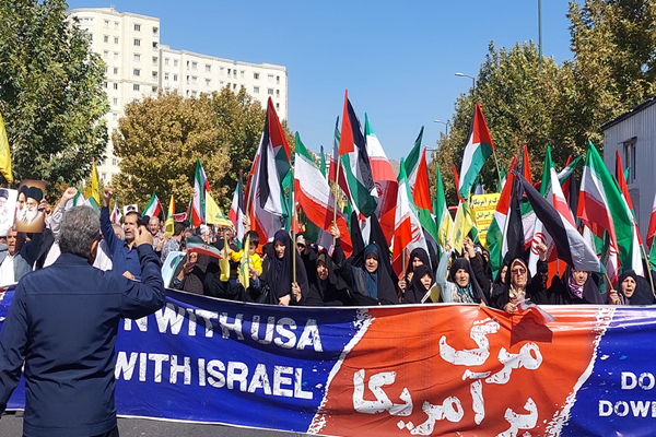 راهپیمایی بشارت نصر در شهرهای زنجان برگزار شد