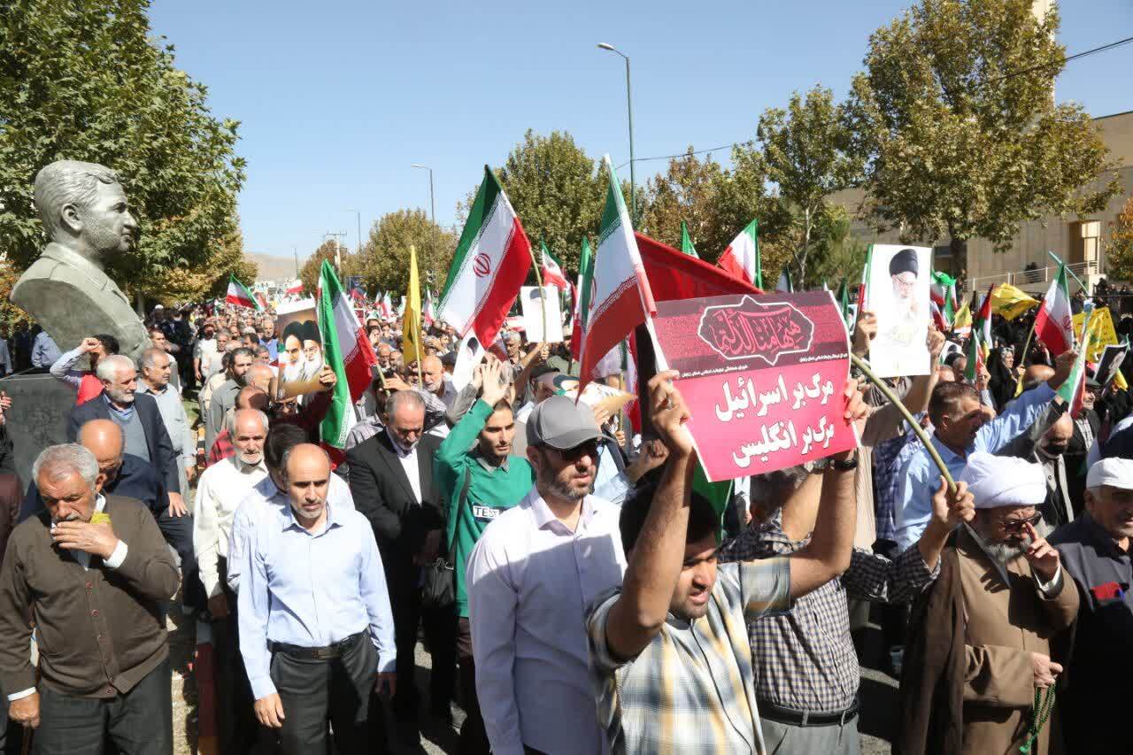 تصاویر/برپایی راهپیمایی بشارت نصر در زنجان