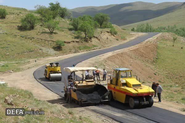 اجرای ۱۰۱ هزار متر مربع آسفالت و روکش آسفالت در حوزه راه‌های شهرستان داورزن