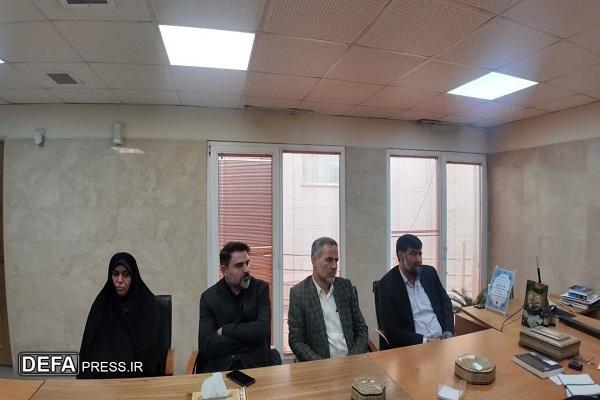 دیدار مدیر درمان تأمین اجتماعی همدان با سردار ظفری + تصاویر