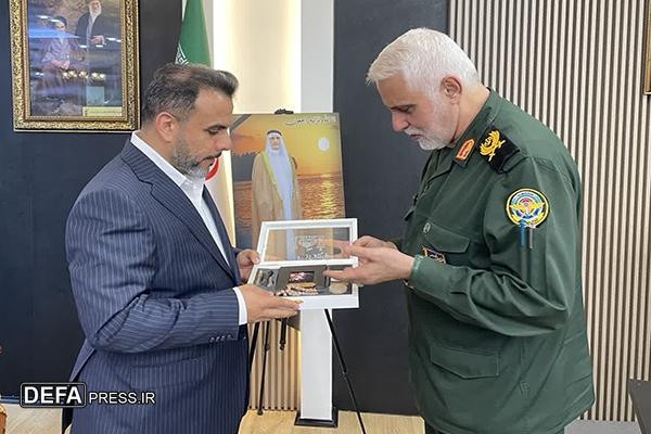 سردار مرادحاجتی: خط تولید سنگر مهم و سپر اول مبارزه با نقشه دشمنان است