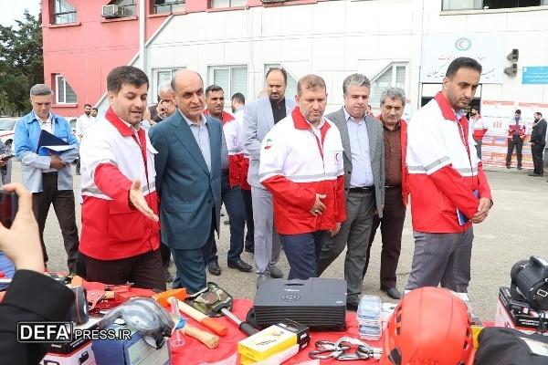 چند پروژه عمرانی و امدادی هلال احمر در گیلان افتتاح شد