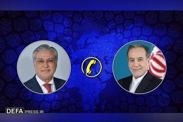 گفت‌وگوی تلفنی وزرای خارجه ایران و پاکستان