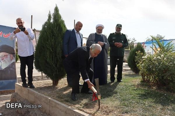 آغاز عملیات اجرایی احداث یادمان شهید گمنام موزه دفاع مقدس و مقاومت خراسان رضوی+ تصاویر