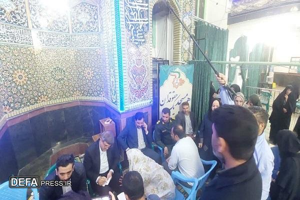 دیدار مردمی دادستان کرمان در هفته دفاع مقدس+تصاویر
