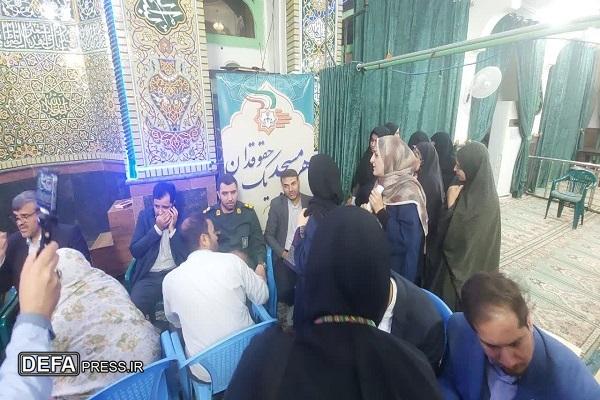 دیدار مردمی دادستان کرمان در هفته دفاع مقدس+تصاویر
