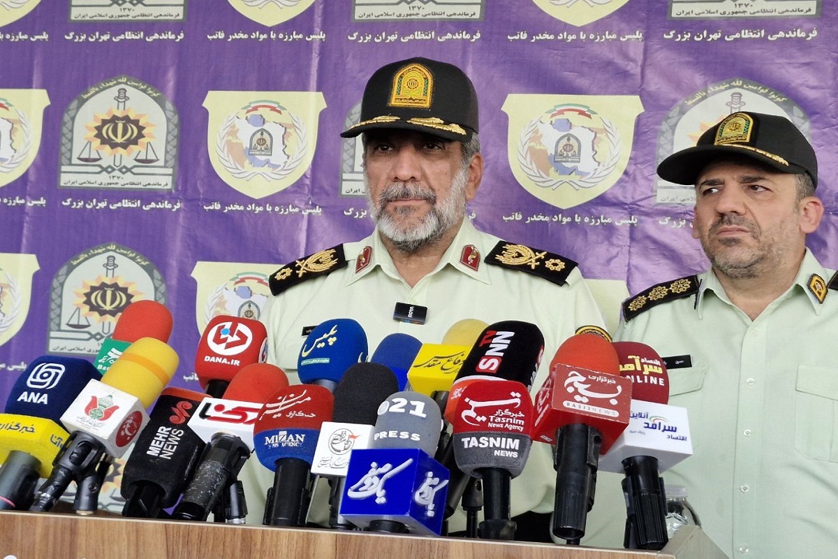 سردار محمدیان: ۱۹.۸ درصد از جرایم کشور در تهران رخ می‌دهد