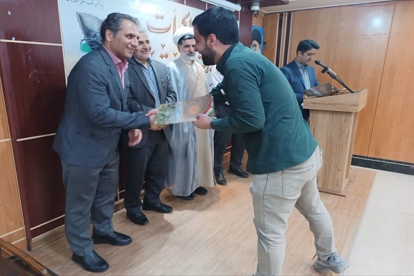 تجلیل از سربازان وظیفه بنیاد مسکن استان همدان