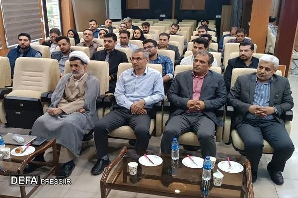 تجلیل از سربازان وظیفه بنیاد مسکن استان همدان
