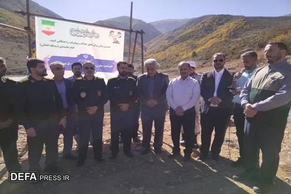 بهره برداری از طرح احداث مخزن آب شرب روستای «انگاس»+ تصاویر