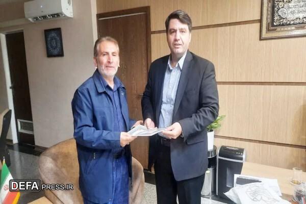 تقدیر سرهنگ پاسدار امیری مقدم از همکاری مجموعه استانداری در اجرای برنامه‌های هفته دفاع مقدس