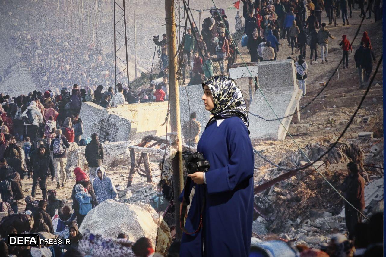 نمایشگاه عکاس فلسطینی در بغداد افتتاح شد