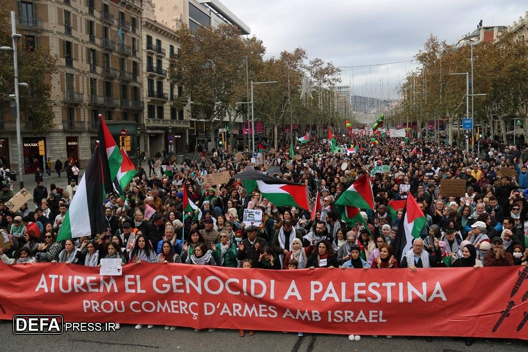 غرب یک‌صدا علیه جنایات صهیونیستی در غزه
