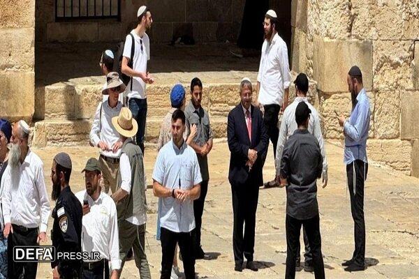 هتک حرمت مسجدالاقصی توسط بن‌گویر