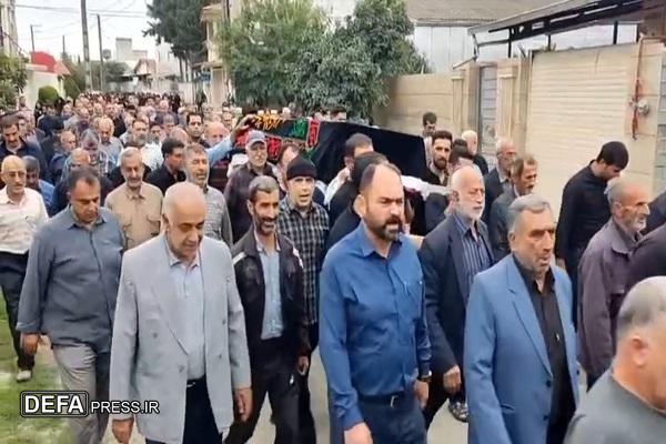 مادر شهید «رزاقی هریکنده‌ای» آسمانی شد