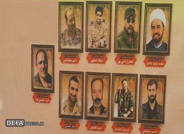 یادواره شهدای مدافع حرم کرمانشاه برگزار شد /