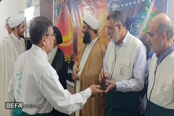 برگزاری آئین تکریم و تجلیل از خادمان اربعین حسینی در موکب امام رضا (ع) استان مازندران