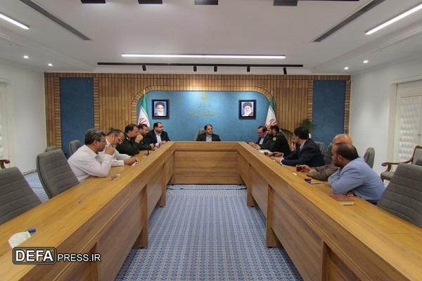 جلسه ساماندهی گلزار شهدای گمنام استان به ریاست معاون استاندار یزد