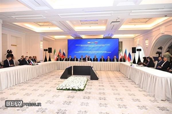 توافق ایران، روسیه و جمهوری آذربایجان برای فعال‌سازی کریدور شمال-جنوب