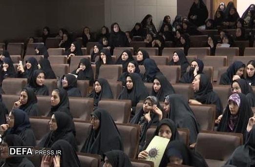 آیین اختتامیه مرحله ناحیه‌ای لیگ جهاد تبیین دانش آموزان در قم