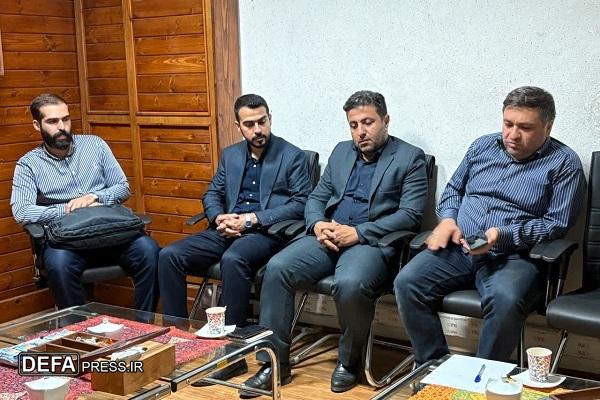 نشست اعضای مؤسسه فرهنگی هنری هزارسنگر آمل