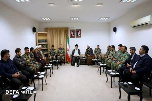 آیتالله نورمفیدی: ارتش جمهوری اسلامی، وارث انبیا و پیامبران است آیتالله نورمفیدی: ارتش جمهوری اسلامی، وارث انبیا و پیامبران است