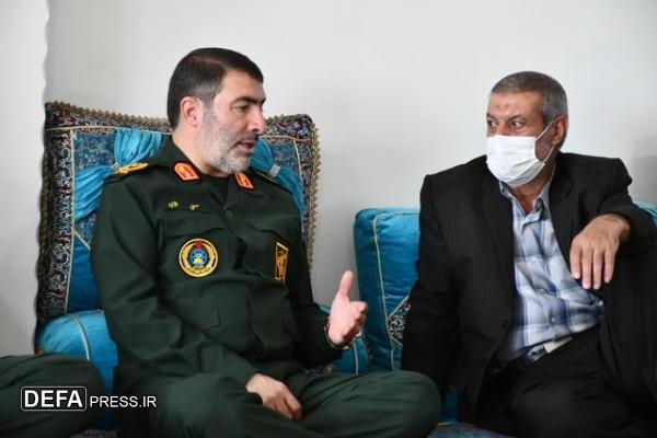 دیدار و تجلیل فرمانده سپاه فتح از پیشکسوت دفاع مقدس+ تصاویر دیدار و تجلیل فرمانده سپاه فتح از پیشکسوت دفاع مقدس+ تصاویر