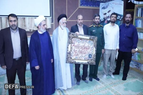 مراسم معارفه مسئول جدید پایگاه مقاومت بسیج تیپ ۱۱۶ شهید صفوی قزوین برگزار شد