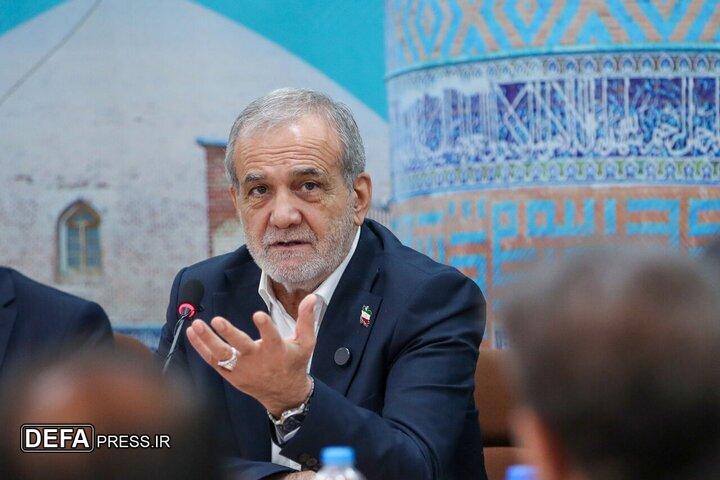 پزشکیان: ایران تقدیری بزرگ را در آغوش گرفته است