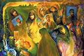 اجرای دیوارنگاره «مرثیه مادران» در میدان انقلاب