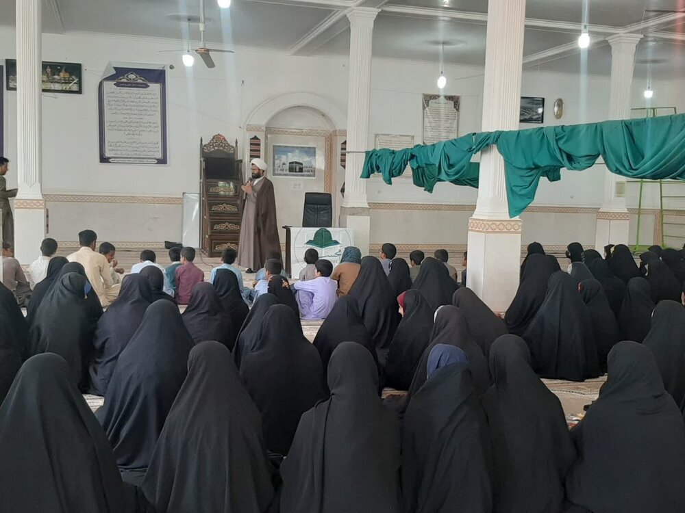 دیدار امام جمعه شهرستان دلگان استان سیستان و بلوچستان با مربیان و متربیان مؤسسه یاران محسنین