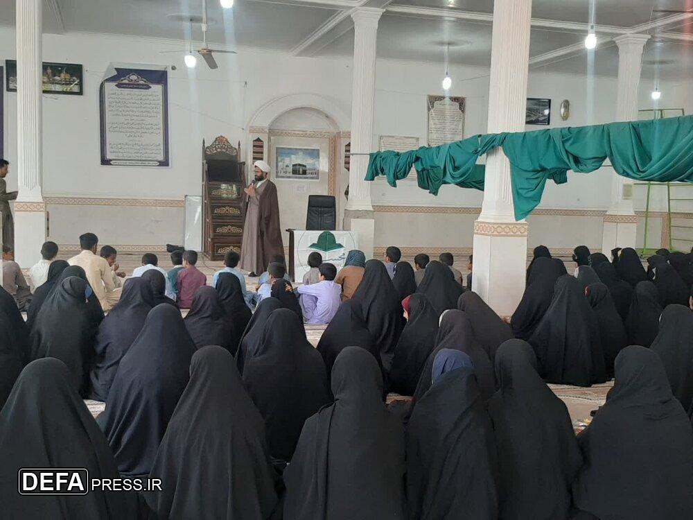 دیدار امام جمعه شهرستان دلگان استان سیستان و بلوچستان با مربیان و متربیان مؤسسه یاران محسنین
