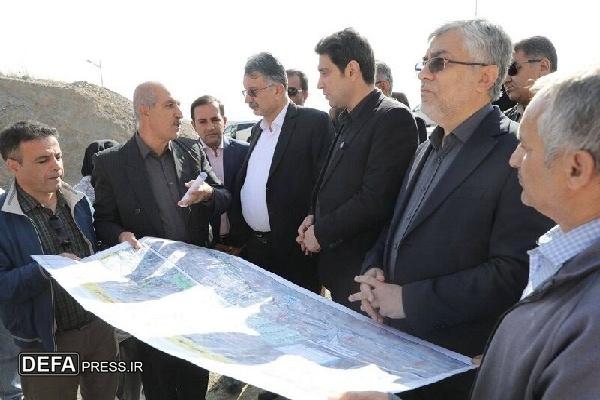 استاندار کردستان از کریدور بزرگراهی غرب کشور بازدید کرد