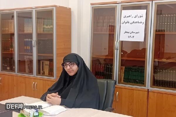 بانوان در خط مقدم جبهه فرهنگی و ایمانی جهاد تبیین قرار دارند