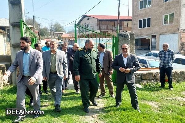 بازگشایی گلزار شهدای مته کلا سوادکوه+ تصاویر