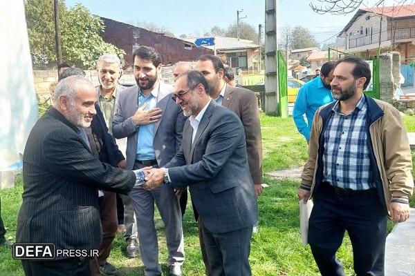 بازگشایی گلزار شهدای مته کلا سوادکوه+ تصاویر
