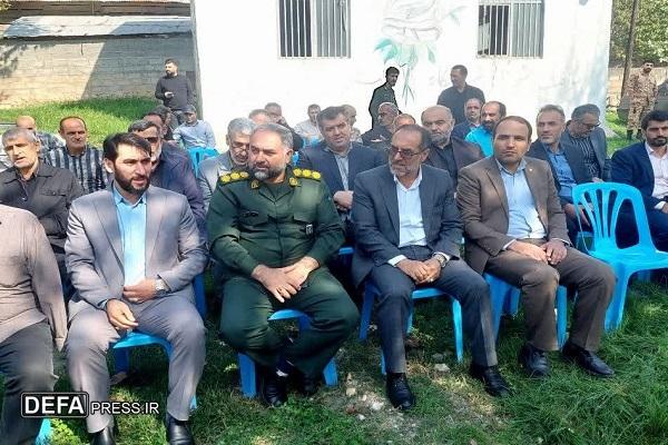 بازگشایی گلزار شهدای مته کلا سوادکوه+ تصاویر