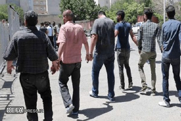 عاملان بی‌نظمی در یکی از محلات خمینی‌شهر دستگیر شدند