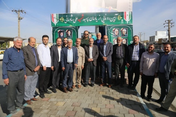 رونمایی از یادمان سپهبد شهید «علی شادمانی» در همدان