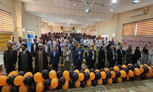 تصاویر/ تجلیل از دانش‌آموزان برتر فرهنگی و هنری جنوب بوشهر