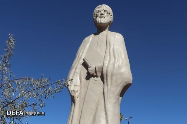 رونمایی از تندیس آیت‌الله طالقانی در طالقان